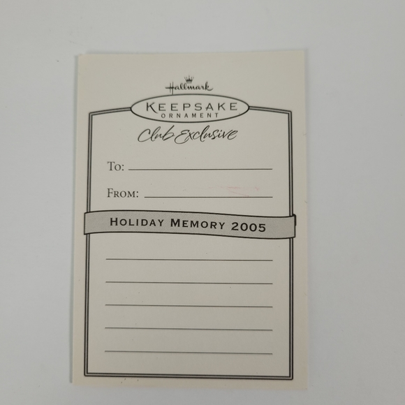 Hallmark Keepsake Pet Shop Ornament Christmas Windows KOC Club 2005 3rd #3 VTG - Picture 8 of 11